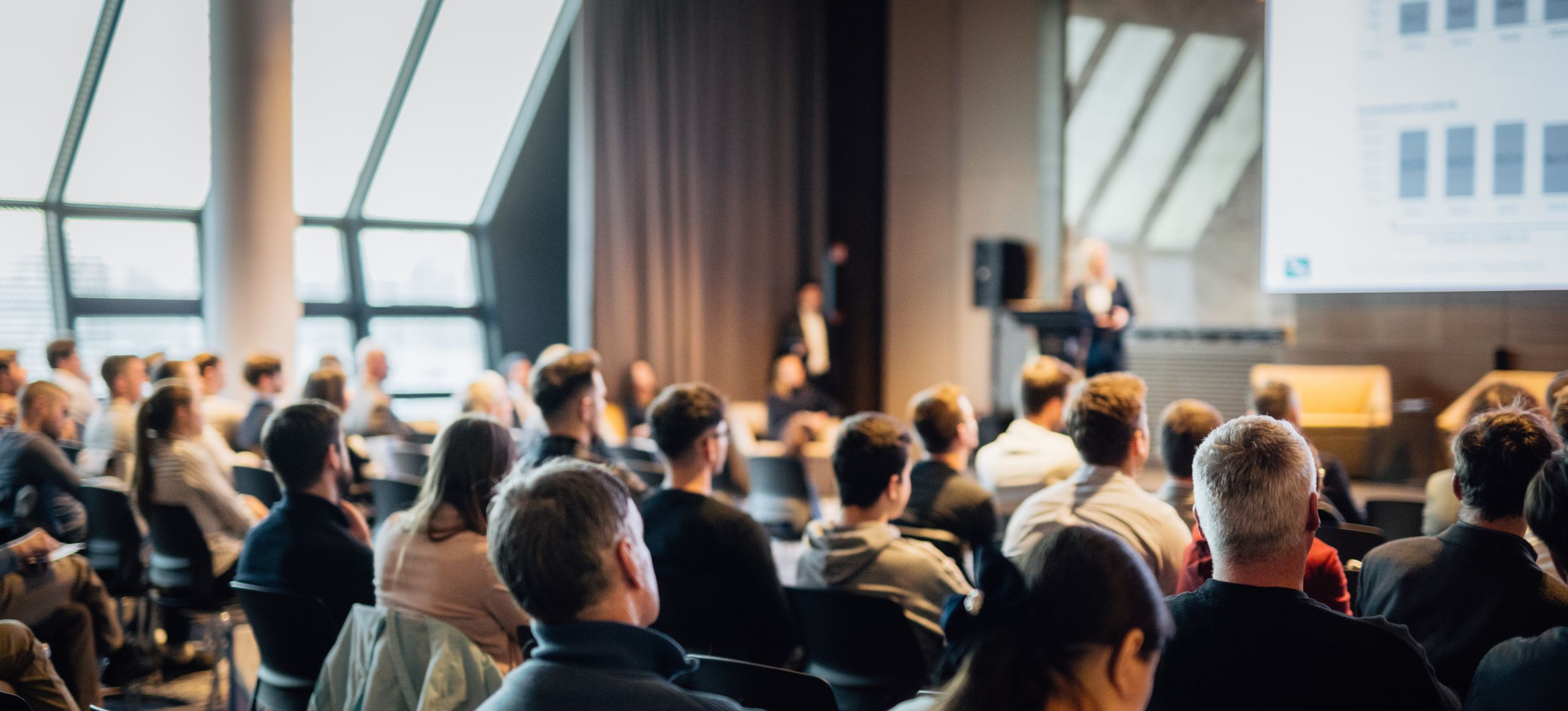 Speaker,Giving,A,Talk,In,Conference,Hall,At,Business,Event.